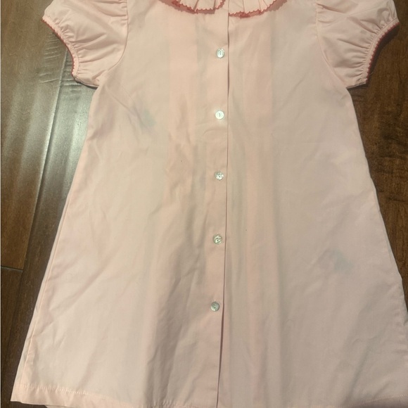 Girls’ Pink Candy Cane Dress - Picture 4 of 4